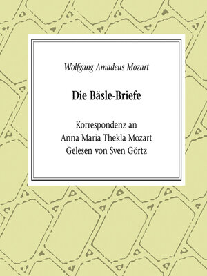 cover image of Die Bäsle-Briefe